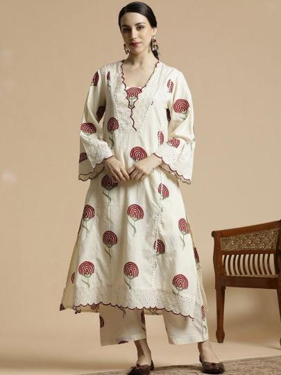 Jaipuri A-line avaasa brand kurtis wholesale